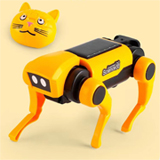 DIY solar powered robotic dog