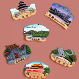 Beijing Great Wall Temple of Heaven Palace Museum refrigerator stickers for tourist souvenirs
