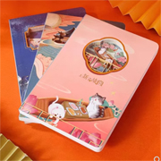 Notebook paper carving cultural and creative Beijing scenic spots
